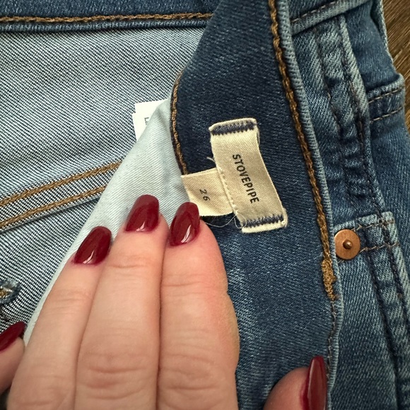 Madewell jeans: Stovepipe Jeans 26 - Picture 2 of 6